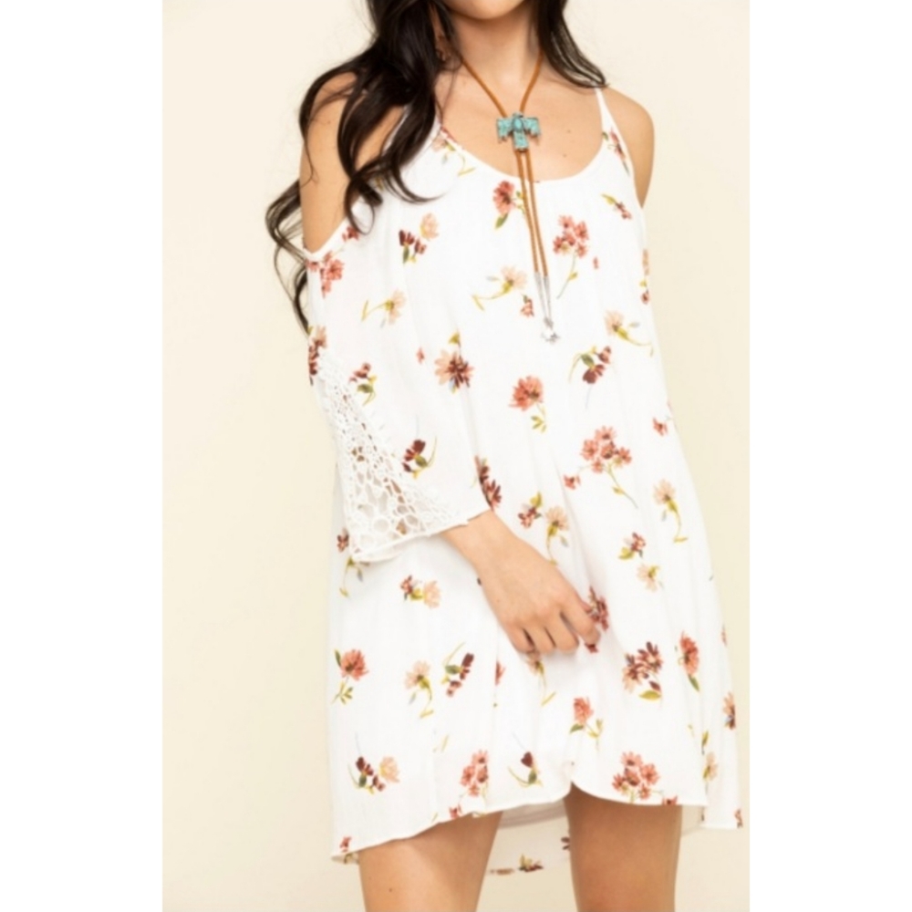 Nikki Erin Cold Shoulder Dress